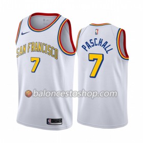Camiseta Hombre NBA Golden State Warriors Eric Paschall 7 2019-20 Nike Classic Edition Swingman